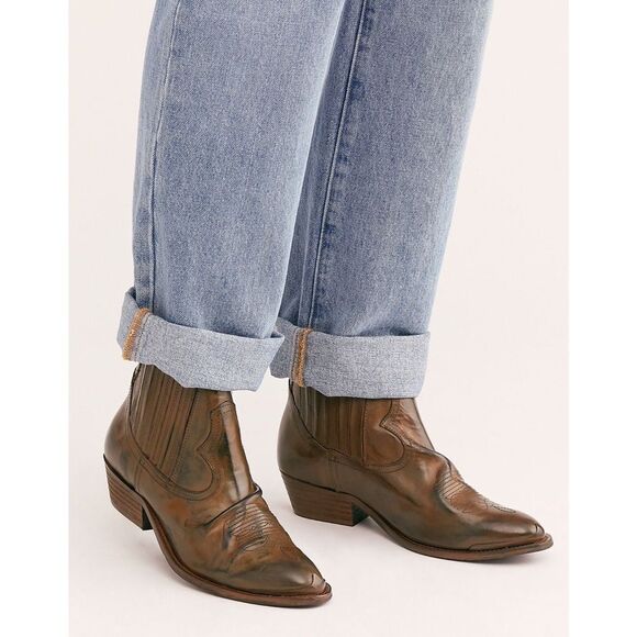 Free People x Downeaster Alexa Western Boot - Picture 1 of 7
